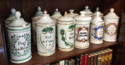 Grands Choix De Pots A Pharmacie Anciens