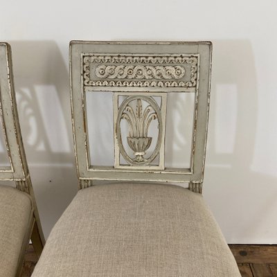 Set of 6 Directoire style chairs