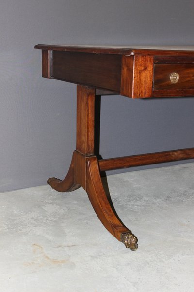 English Mahogany Desk Circa 1900