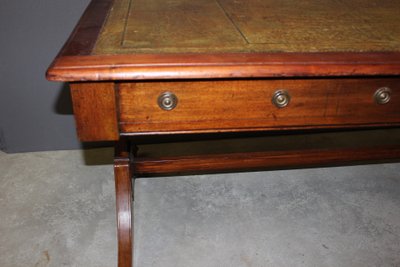 English Mahogany Desk Circa 1900