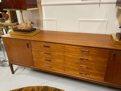 Scandinavian Teak Sideboard Circa 1960 198 Cm