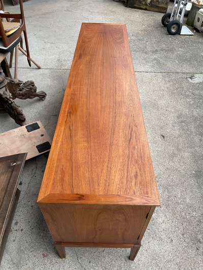 Scandinavian Teak Sideboard Circa 1960 198 Cm