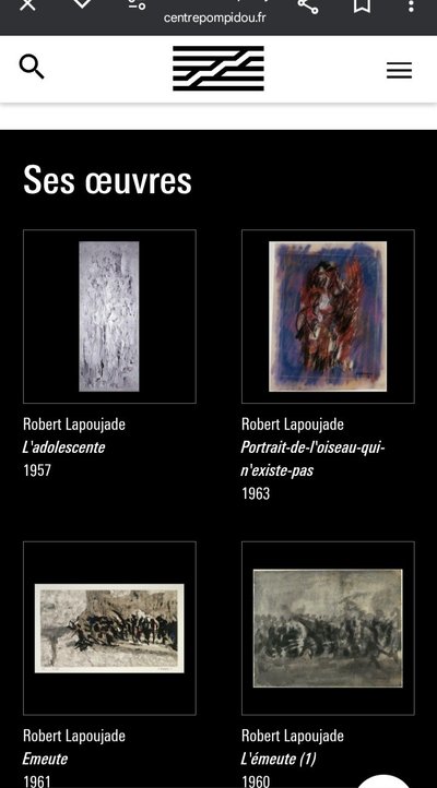 ROBERT LAPOUJADE 1921/1993