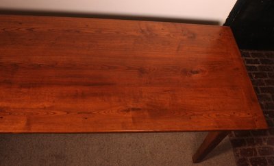 3m Long Oak Refectory Table - 19th Century