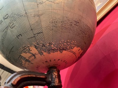 Large Globe by Larochette and Bonnefont circa 1910