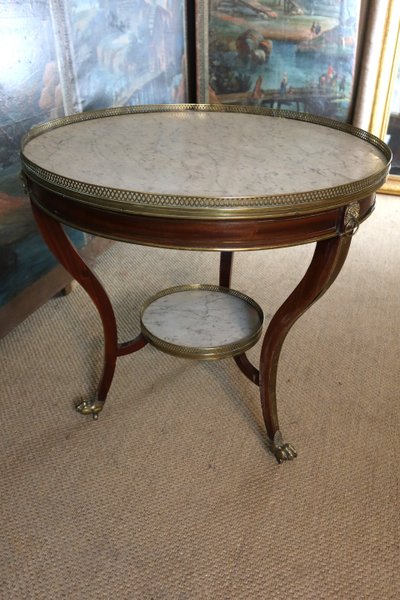 Empire pedestal table