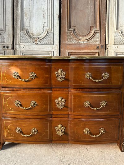 Commode de style Louis XIV 20e siècle 