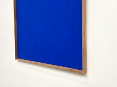 Large contemporary Klein blue painting