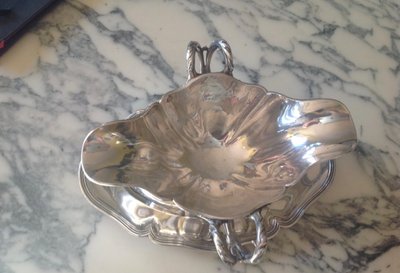 Louis XV Style Navette-Shaped Solid Silver Sauce Boat