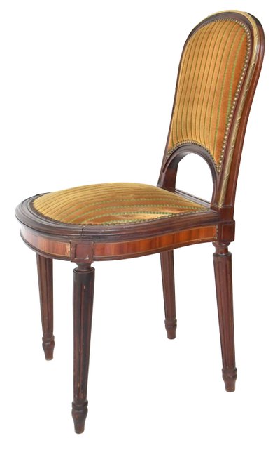 Chaise d'époque vers 1900 de style Louis XVI 