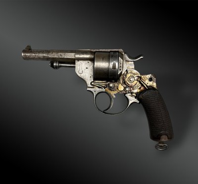 Revolver Modèle 1873, de la Manufacture d’Armes De Saint-Etienne - France - XIXème siècle