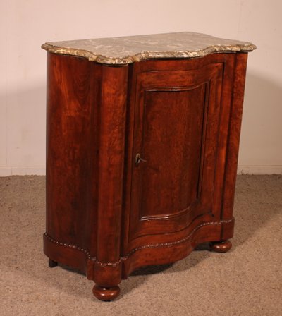 Empire Period Mahogany Bar Cabinet