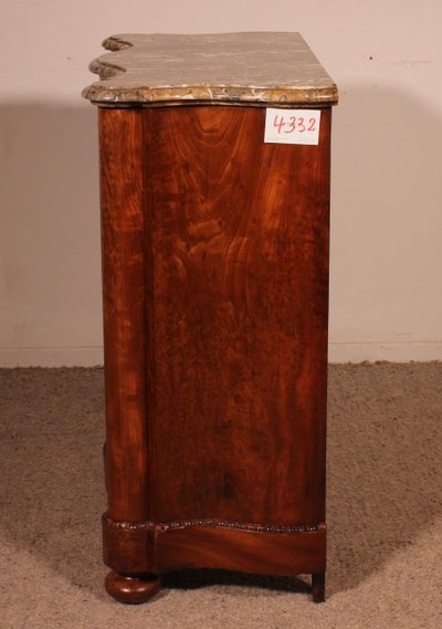 Empire Period Mahogany Bar Cabinet