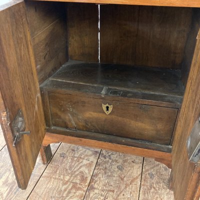 Small 18th century secretary stamped