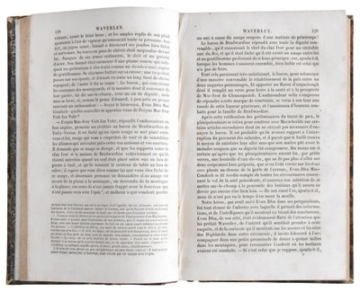 Walter Scott Buchsammlung, Furne und Charles Gosselin Edition 1839, 30 Bände in 8