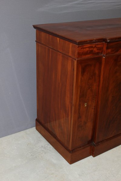 19th Century Mahogany Corsair Safe Cabinet