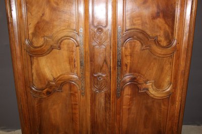 Armoire Bressane En Noyer Datée 1888