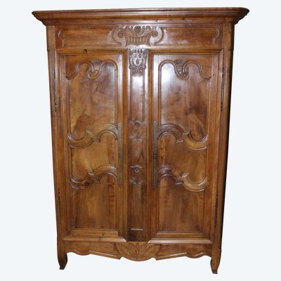 Armoire Bressane En Noyer Datée 1888