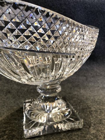 Cut Crystal Cup, Late 19th Century