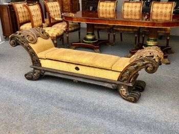 Neoclassical Italian bench, 18th century