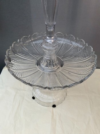 Baccarat Crystal Centerpiece, 19th Century