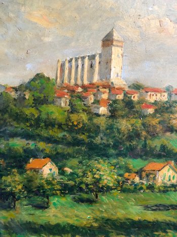 Oil On Panel, 20th Century