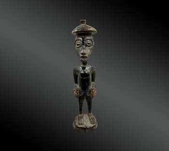 STATUETTE ANTHROPOMORPHE - Culture Sénufo, Côte d'Ivoire - Première moitié du XXème siècle 