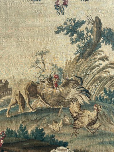 Tapisserie De La Manufacture Royale D’aubusson époque Fin XVIIIème
