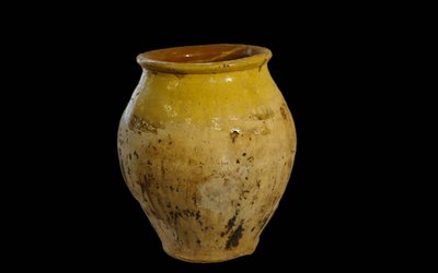 Terracotta "Biot" jar 19th century