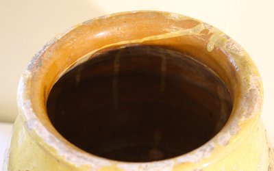 Terracotta "Biot" jar 19th century