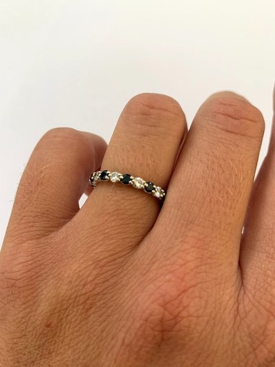 Alliance américaine diamants et saphirs