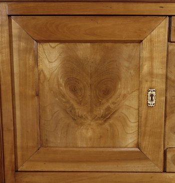  Regional buffet in blond cherry wood - End of XIXth century