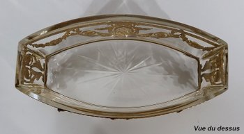 Kleine Gärtnerei aus Glas und Messing, Stil Louis XVI - 1900