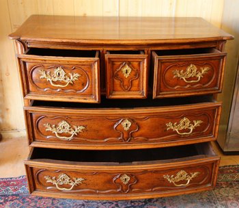 A Louis XIV Chest of Drawers In Oak, 17th Century