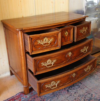 A Louis XIV Chest of Drawers In Oak, 17th Century