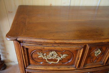 A Louis XIV Chest of Drawers In Oak, 17th Century