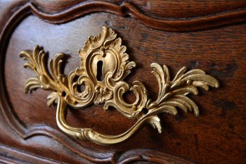 A Louis XIV Chest of Drawers In Oak, 17th Century