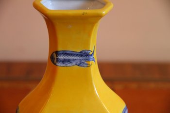 Chinesische Vase aus dem späten 19. Jahrhundert