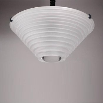 1970 Artemide lampada a sospensione "Egina 38" di Angelo Mangiarotti. Fatto in Italia