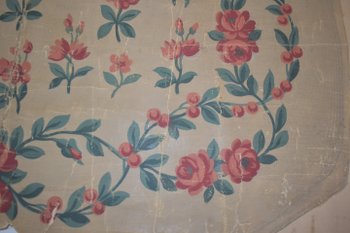 Cartone animato arazzo Aubusson: fiori semiseduti