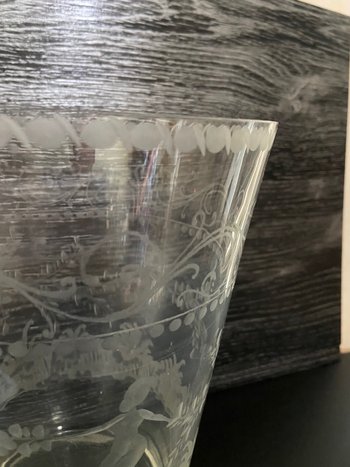 Crystal vase