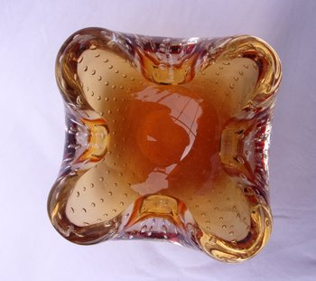 Murano glass ashtray, year 70