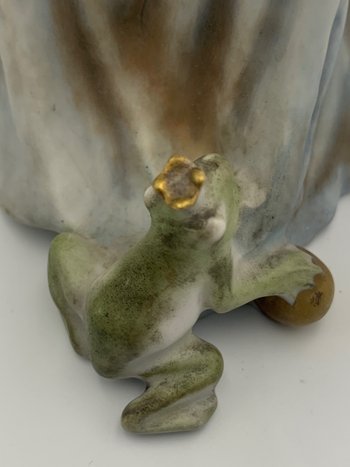 Figurine en biscuit  Rosenthal Princesse et grenouille