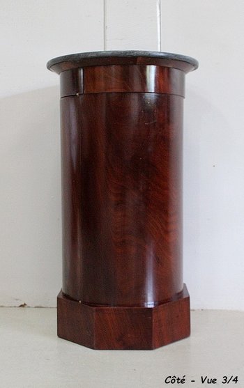 Somno in Burl Mahogany veneer from Cuba, Empire period - 1805