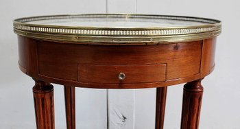 Mahogany Bouillotte Table, Louis XVI taste - Early 20th Century