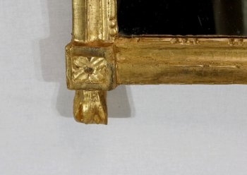  Miroir en Bois doré, style Louis XVI – Début XXe 