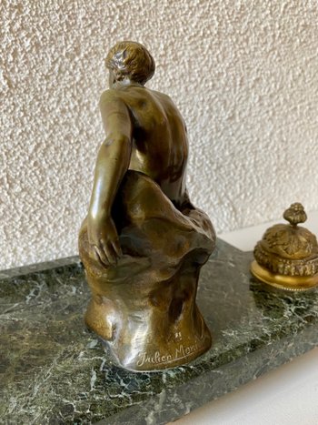 Bronze "Le Penseur " par Julien Monier