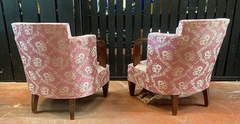 Pair Of Art Deco Armchairs