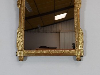  Miroir en bois doré, style Louis XVI – Début XXe 