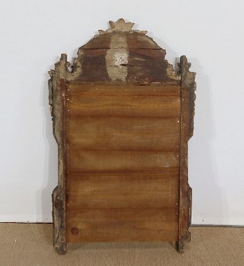  Miroir en bois doré, style Louis XVI – Début XXe 